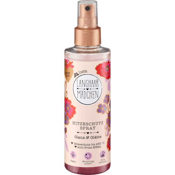 Hitzeschutzspray Glanz & Glätte LANGHAARMÄDCHEN