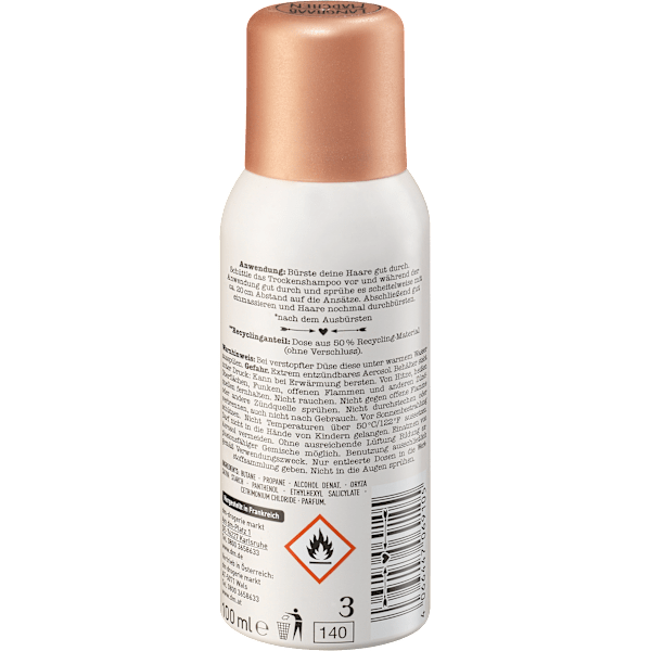 Trockenshampoo, Reisegröße LANGHAARMÄDCHEN