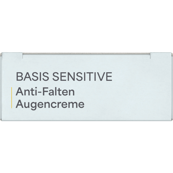 Anti Falten Augencreme Q10  Basis Sensitiv lavera NATURKOSMETIK