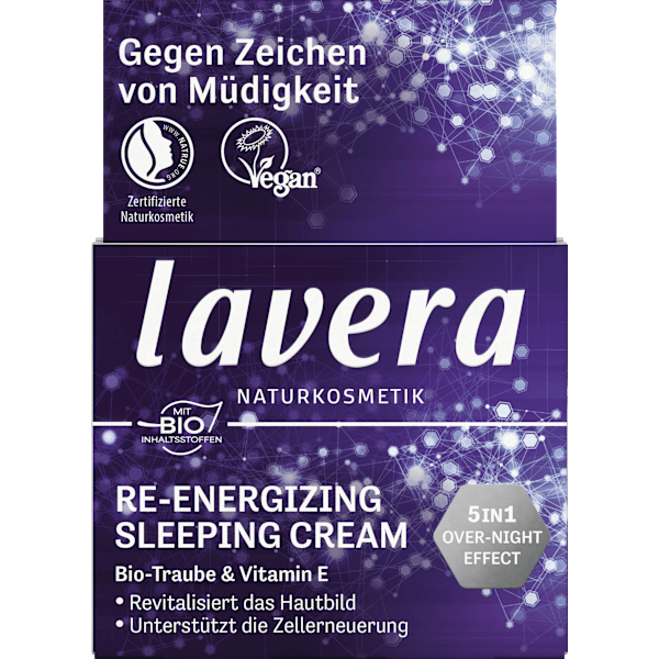Nachtcreme Re-energizing lavera NATURKOSMETIK