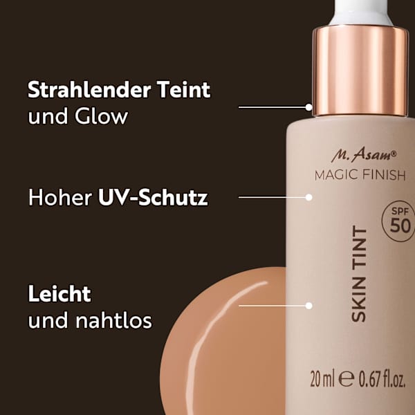 Foundation Skin Tint Cool Honey LSF 50 M. Asam
