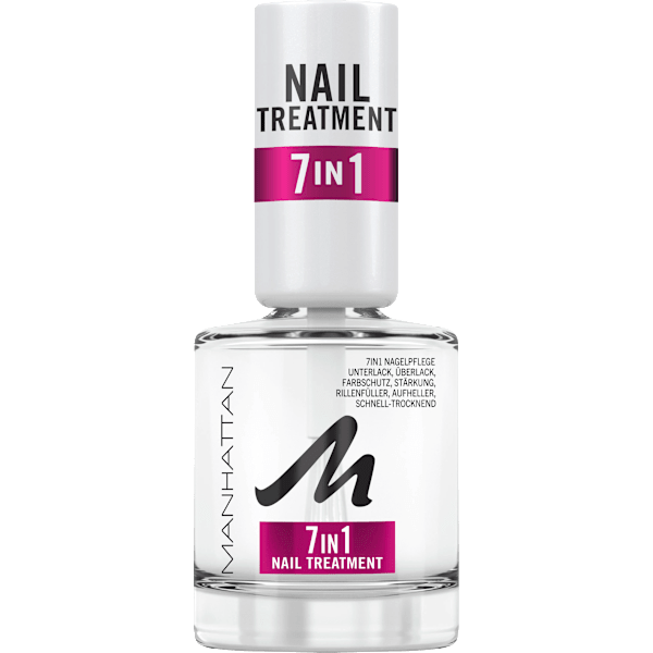 Base & Top Coat, Nail Treatment 7in1 Multi Benefit MANHATTAN Cosmetics