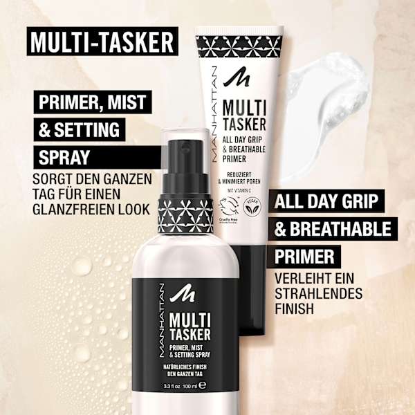 Fixierspray Multi-Tasker Setting Spray Clear MANHATTAN Cosmetics