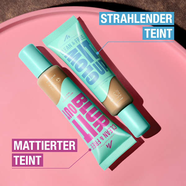 Foundation Clean & Free Glow It Up Skin Tint 31 Soft Ivory MANHATTAN Cosmetics