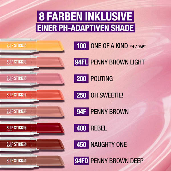Lippenstift High Shine Slip Stick, 94F MANHATTAN Cosmetics