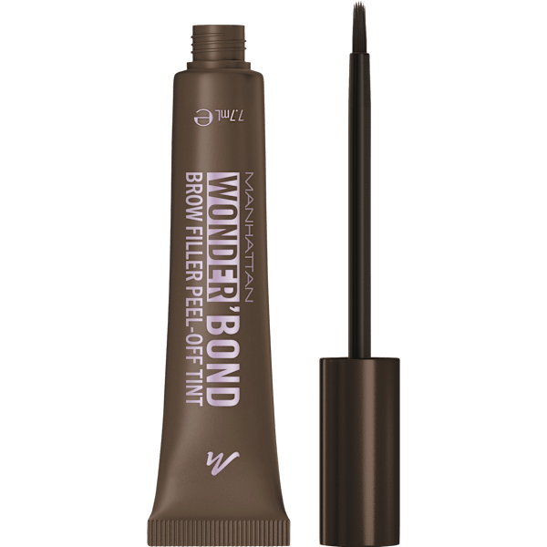 Peel-Off Augenbrauenfarbe Wonder ´Bond Brow Filler Peel-Off Tint 003 Dark Brown MANHATTAN Cosmetics