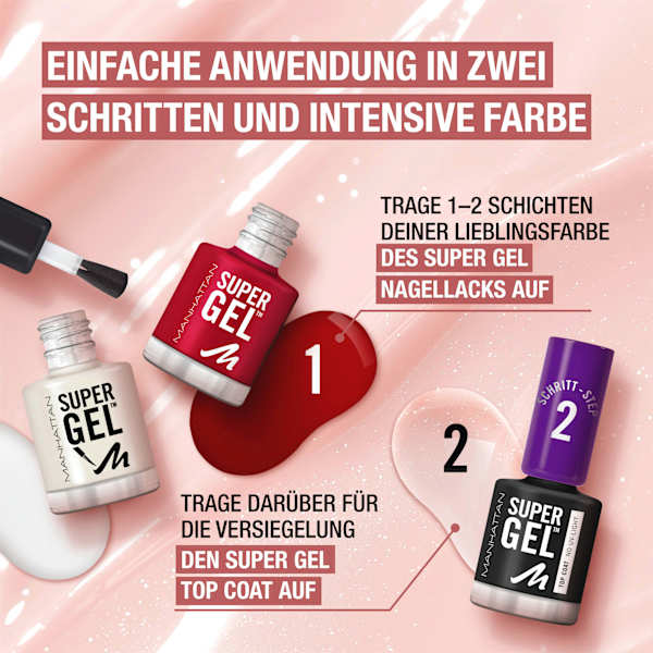 Top Coat Super Gel 1 MANHATTAN Cosmetics