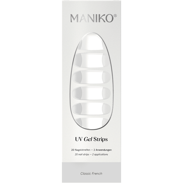 UV Gel Nagelfolien Classic French Maniko