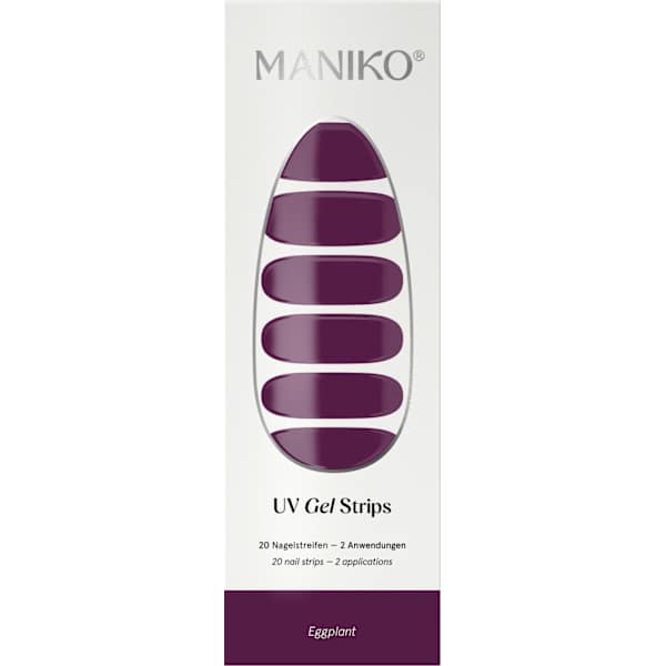 UV Gel Nagelfolien Eggplant Maniko
