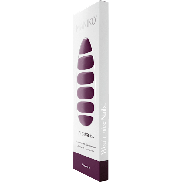 UV Gel Nagelfolien Eggplant Maniko