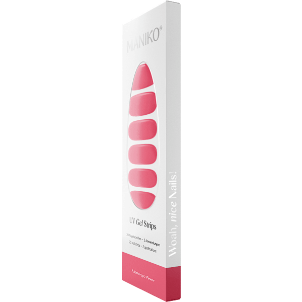 UV Gel Nagelfolien Flamingo Fever Maniko