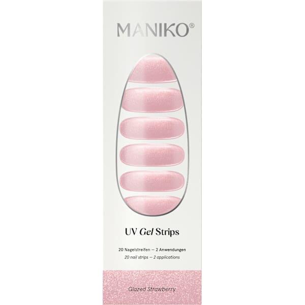 UV Gel Nagelfolien Glazed Strawberry Maniko