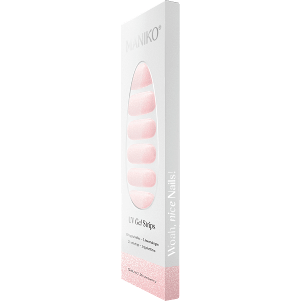 UV Gel Nagelfolien Glazed Strawberry Maniko