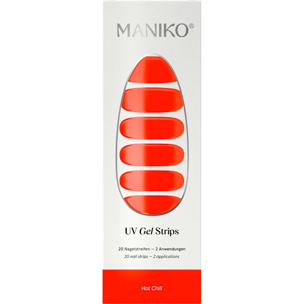 UV Gel Nagelfolien Hot Chilli Maniko