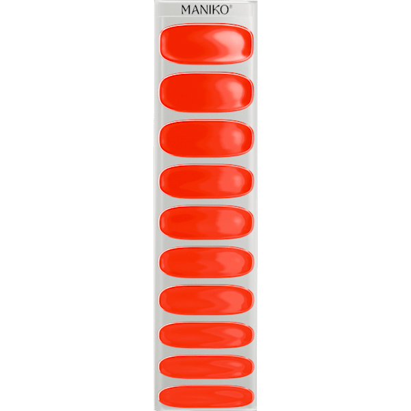 UV Gel Nagelfolien Hot Chilli Maniko
