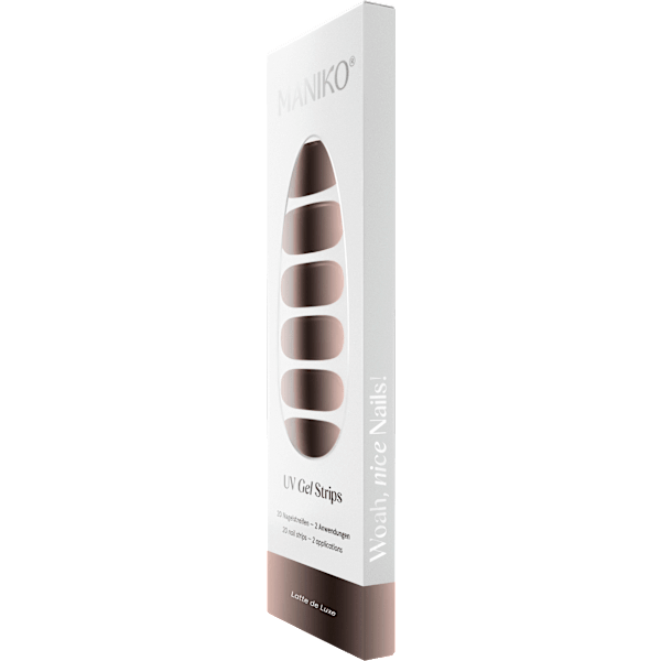 UV Gel Nagelfolien Latte de Luxe Maniko