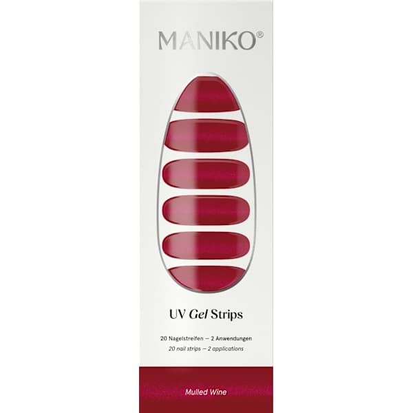 UV Gel Nagelfolien Mulled Wine Maniko
