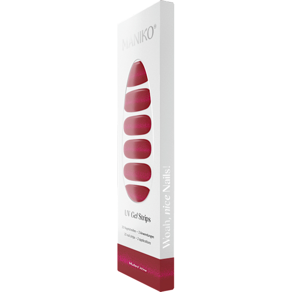UV Gel Nagelfolien Mulled Wine Maniko