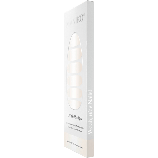 UV Gel Nagelfolien Natural Babyboomer Maniko