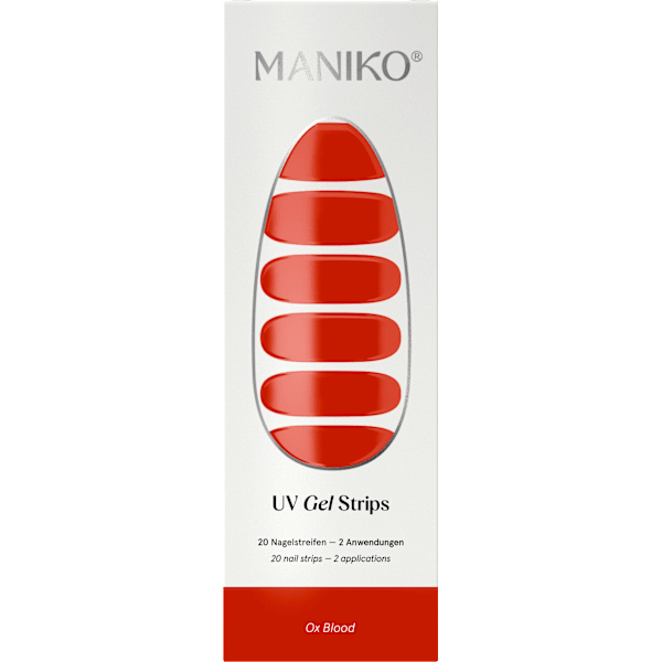 UV Gel Nagelfolien Ox Blood Maniko