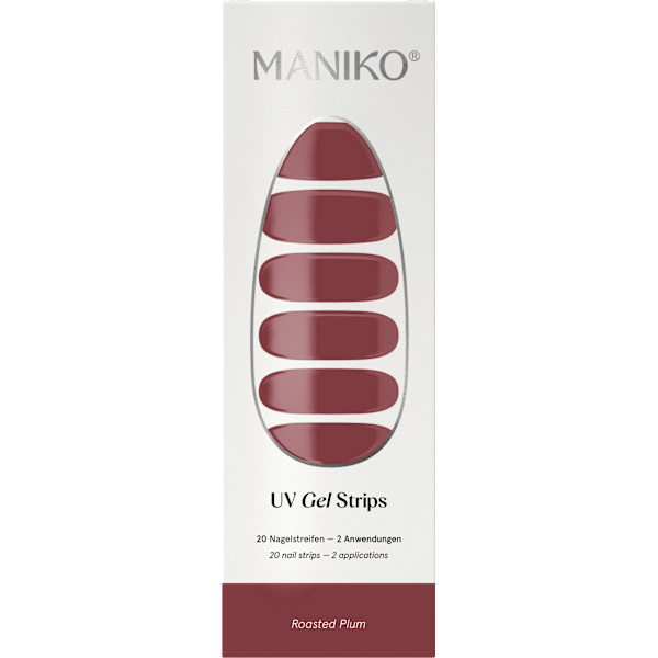 UV Gel Nagelfolien Roasted Plum Maniko