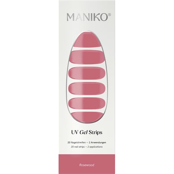 UV Gel Nagelfolien Rosewood Maniko