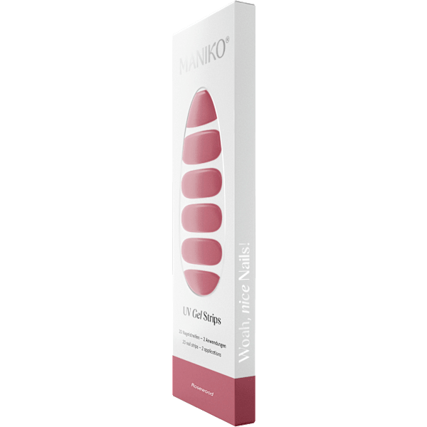 UV Gel Nagelfolien Rosewood Maniko