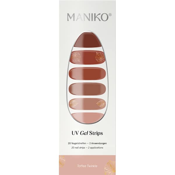 UV Gel Nagelfolien Toffee Twinkle Maniko