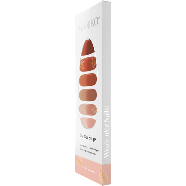 UV Gel Nagelfolien Toffee Twinkle Maniko