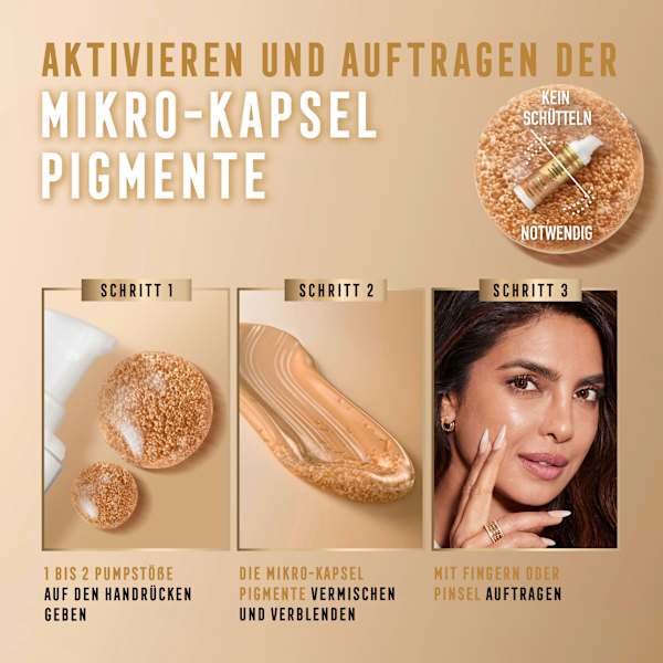 Foundation Miracle Pure Hydratint Essence 3 Light MAX FACTOR