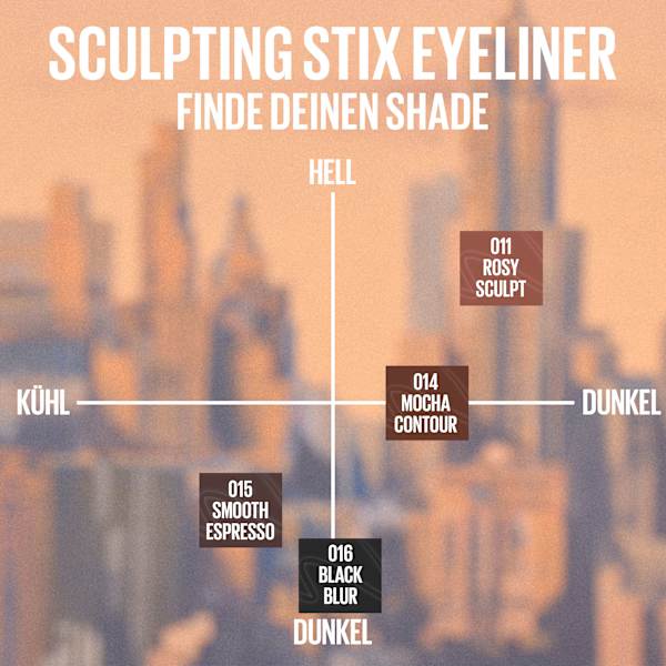 Eyeliner 2in1 Sculpting Stix 14 Mocha Contour MAYBELLINE NEW YORK