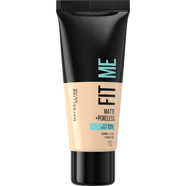 Foundation Fit Me Matte & Poreless 110 Porcelain MAYBELLINE NEW YORK