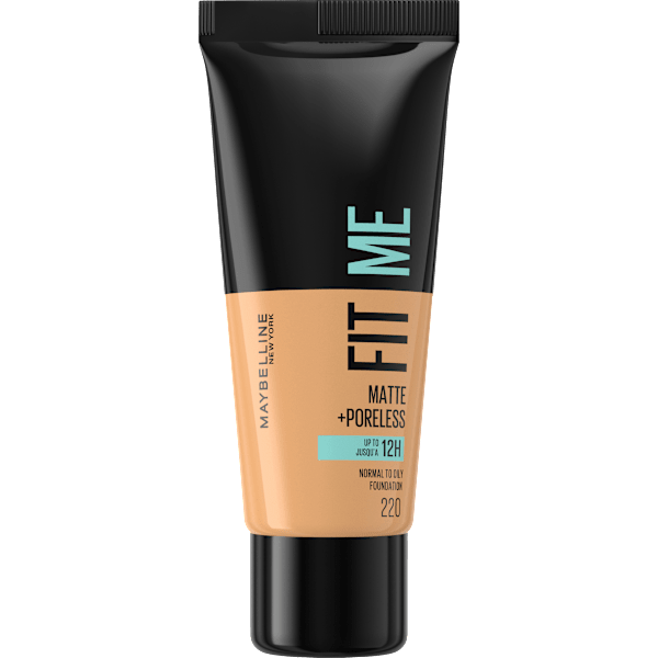 Foundation Fit Me Matte & Poreless 220 Natural Beige MAYBELLINE NEW YORK