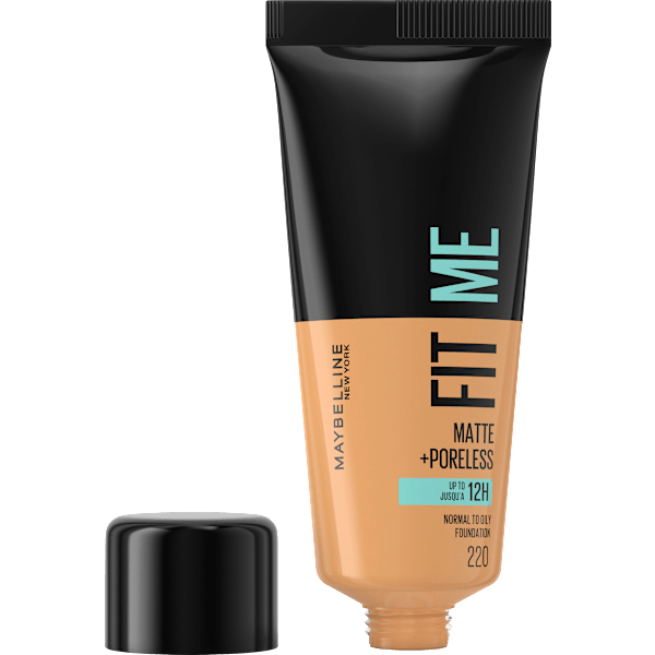 Foundation Fit Me Matte & Poreless 220 Natural Beige MAYBELLINE NEW YORK