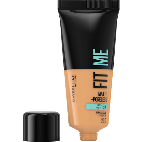 Foundation Fit Me Matte & Poreless 250 Sun Beige MAYBELLINE NEW YORK