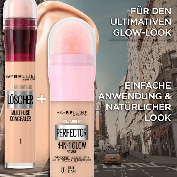 Foundation Instant Perfector Glow 4in1, 01 Light MAYBELLINE NEW YORK