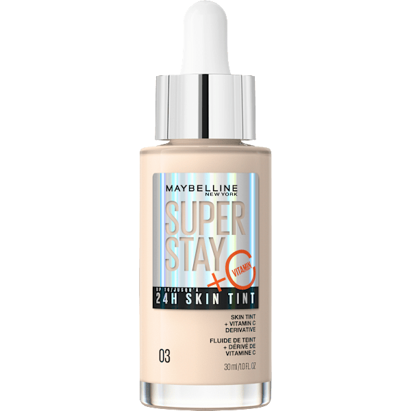 Foundation Super Stay 24h Skin Tint Vitamin C 03 MAYBELLINE NEW YORK