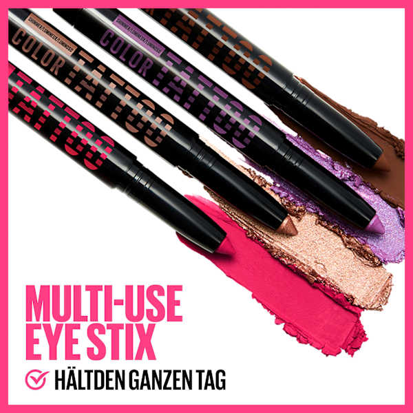 Lidschatten Stift Color Tattoo 24h Eye Stix 40 I Am Fierce MAYBELLINE NEW YORK
