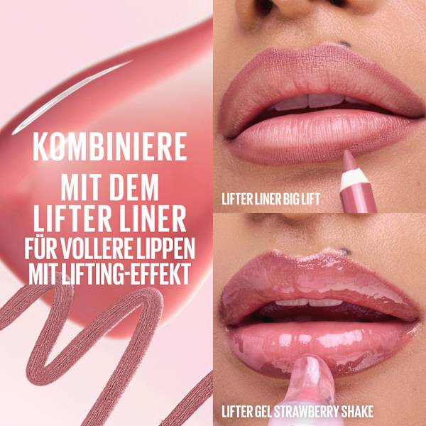 Lipgloss Lifter Gel Lip Oil-in-Gel 006 Strawberry Shake MAYBELLINE NEW YORK