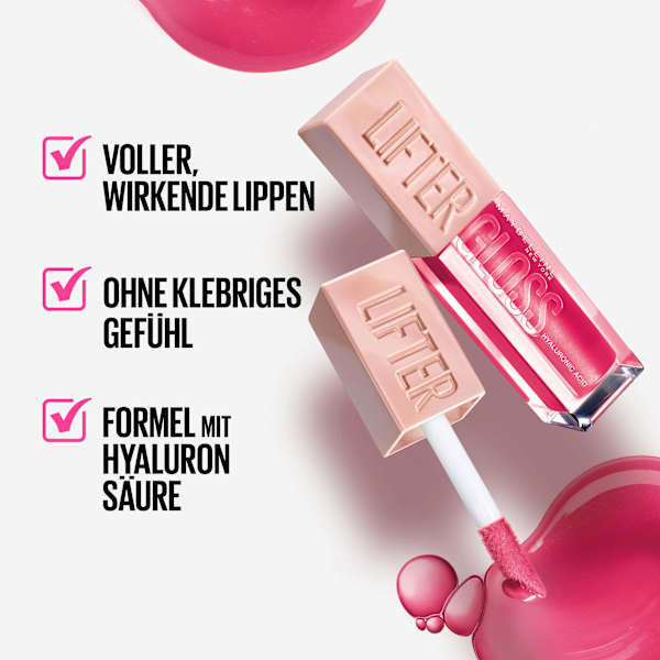 Lipgloss Lifter Gloss 023 Sweatheart MAYBELLINE NEW YORK