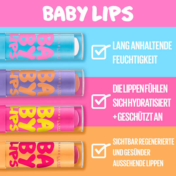 Lippenbalsam Babylips Hydrate LSF 20 MAYBELLINE NEW YORK