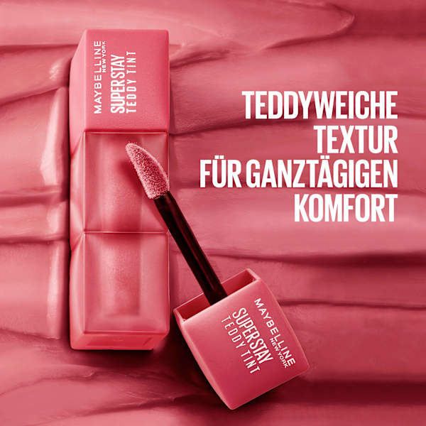 Lippenstift Super Stay Teddy Tint 45 Pinky Promise MAYBELLINE NEW YORK