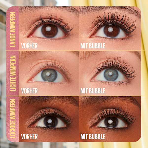 Mascara Colossal Bubble Very Black Waterproof MAYBELLINE NEW YORK