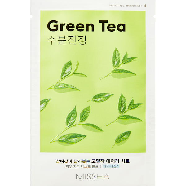 Tuchmaske Airy Fit Green Tea MISSHA