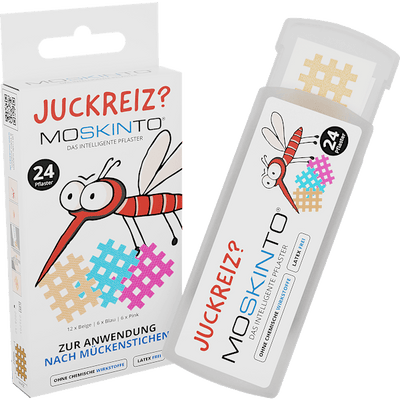 Moskinto Mosquito bite plasters, immediate aid, 24 pcs