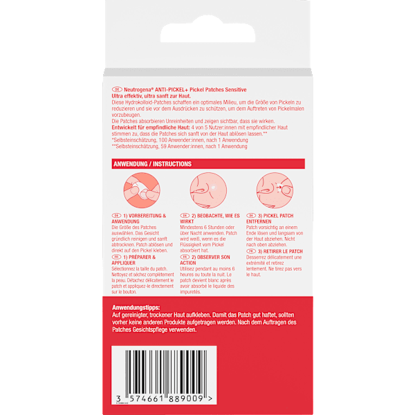 Anti-Pickel-Patches Sensitive Neutrogena