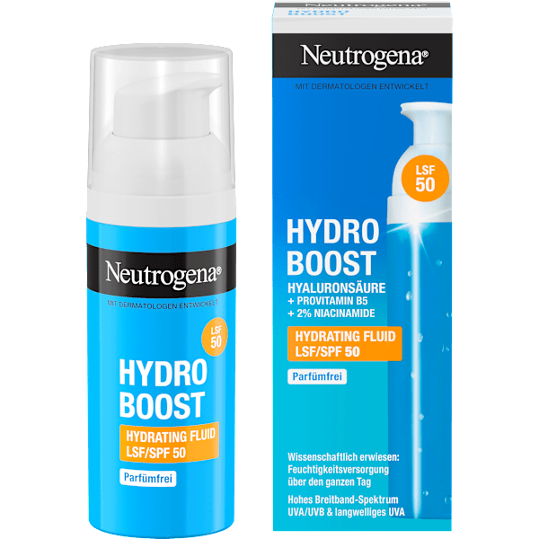 Fluid Hydro Boost Hydrating LSF 50 Neutrogena