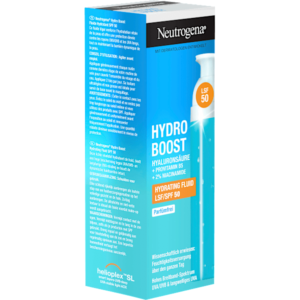 Fluid Hydro Boost Hydrating LSF 50 Neutrogena