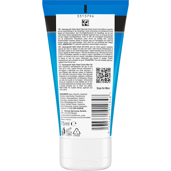 Handcreme Hydro Boost Gel Creme Neutrogena