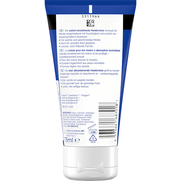 Handcreme sofort einziehend Neutrogena